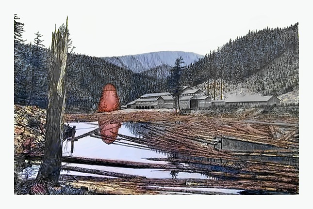 Mill at Westfir