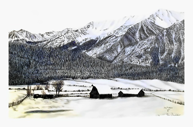 Ranch in Winter