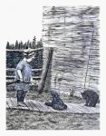 Boy and Cubs