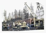 Railroad Log Loader